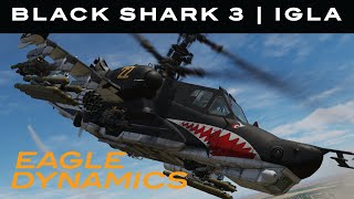 DCS WORLD KA50 Black Shark 3  IGLA Air to Air Missile [upl. by Nnayllek]