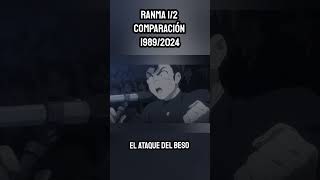 El ATAQUE del BESO  COMPARACIÓN Ranma 12 Serie CLÁSICA 1989 VS Remake Netflix 2024 [upl. by Killarney]