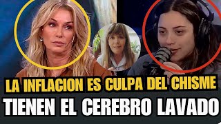 💥YANINA LATORRE DESTROZO A GALIA MOLDAVSKY POR DECIR QUE LA INFLACION ES CULPA DEL CHISME quotJAJAJAJAquot [upl. by Suoirad780]