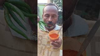 Spicy mirchi ka nashta 🌶️🌶️🥵🥵💔💔😭😭🙏🙏👍👍viralvideo shortvideo food youtubeshorts [upl. by Nielsen]