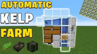 Automatic Kelp farm for Minecraft 121 [upl. by Roslyn]