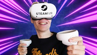 How To Play Oculus amp Steam PC VR Games On Your Oculus Meta Quest 2 [upl. by Rutherford]