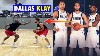 🔥 Klay Thompson WORKOUT After SIGNING With Dallas Mavericks 🏀 [upl. by Schoening]