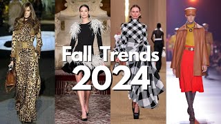 FASHION WEEK FALL WINTER 2425 The 20 Biggest Trends [upl. by Auqenat]