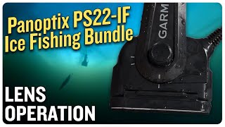 Lens Operation on the Panoptix™ PS22IF Ice Fishing bundle [upl. by Ldnek]