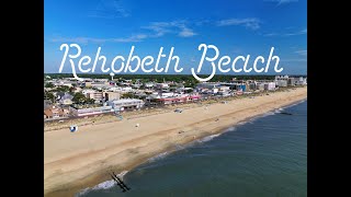 Drone Flight Rehoboth Beach DE [upl. by Sigismund]