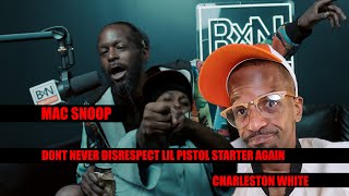 Mac Snoop Mad About Charleston White Interview w Lil Pistol Starter Episode 94 boxedin [upl. by Adey]