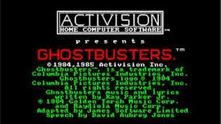 Playing a Bugged Game of Ghostbusters on the Amstrad CPC 464 [upl. by Oriel]