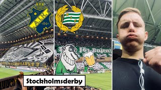 Stadium vlog AIK  HAMMARBY IF  Stockholmsderby [upl. by Addy404]