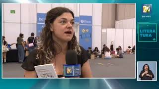 Entrevista con Edurne Batanero durante la Feria Internacional del Libro de Monterrey [upl. by Hnim]