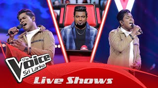 Rashmitha Abhisheka  Sun Raha Hai Na Tu  Live Shows  The Voice Sri Lanka [upl. by Anikram]