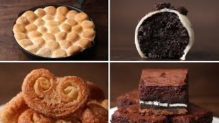 4 Easy 3Ingredient Desserts [upl. by Hulburt]