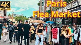 Paris most famous flea market 4k Flea market SaintOuen part 1 [upl. by Pamella]