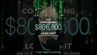 Conforming Loan Limit  2025 [upl. by Lyrad]