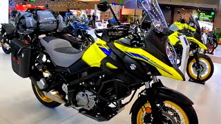 2024 Suzuki V Strom 650XT First Look [upl. by Killarney]