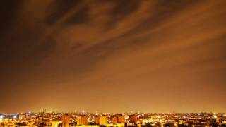 Timelapse Anochecer y Amanecer Madrid HD 720p [upl. by Demetria]