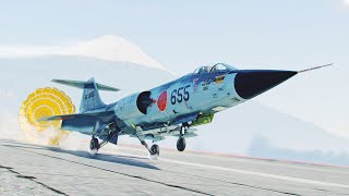 The Engine howl of the F104 Star Fighter is utterly haunting War Thunder [upl. by Phebe]