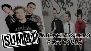 Sum 41 Underclass Hero Bass Cover [upl. by Itaws]