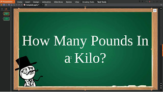 How Many Pounds In A Kilo [upl. by Yelkreb]