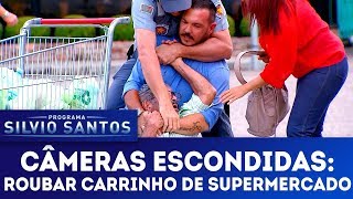 Roubar Carrinho de Supermercado  Câmeras Escondidas 250218 [upl. by Htebesile]