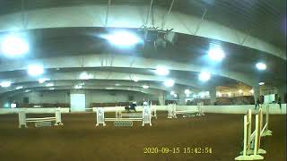 A Freshman Jumping Practice  University of Findlay English Equestrian Studies [upl. by Chandos]