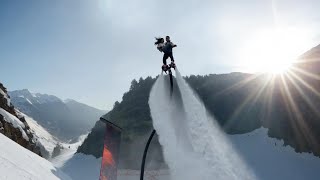 Flyboard montage  water jetpack water world this is to high [upl. by Twila]