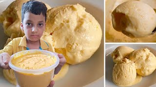 How to Make Creamy Homemade Mango Ice Cream  Easy Recipe [upl. by Ettie]