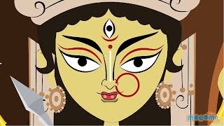 The Story of Goddess Durga in English  Mythological Stories from Mocomi Kids [upl. by Ayeki372]