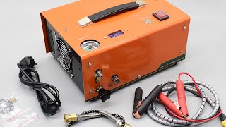 PCP air compressor unboxing review [upl. by Wareing536]