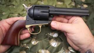 Uberti Cattleman Hombre 357 Magnum Colt SAA Army Clone Review  Texas Gun Blog [upl. by Gass]