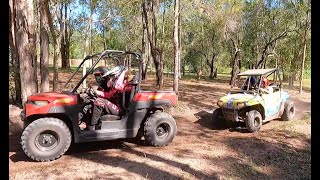 POLARIS 150 RANGER AND RZR170 Good fun [upl. by Cotterell748]