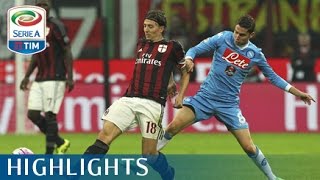 Milan  Napoli 04  Highlights  Matchday 7  Serie A TIM 201516 [upl. by Laiceps]