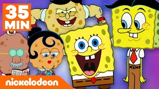 SpongeBob  35 minutowy maraton z rodziną SpongeBoba  Nickelodeon Polska [upl. by Trixi]