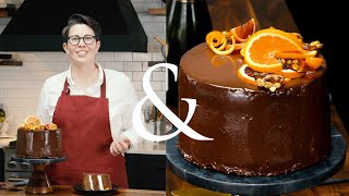 Stunning ChocolateandCitrus Cassata Cake  FampW Cooks [upl. by Oelc]