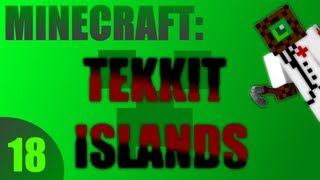 TEKKIT Islands 18  NanoSabre et Relais MK2 [upl. by Gnoz]