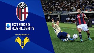 Bologna vs Hellas Verona Extended Highlights  Serie A  CBS Sports Golazo [upl. by Docilla939]