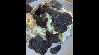 Black Perigord Truffle Pasta with Cream Sauce [upl. by Richter]