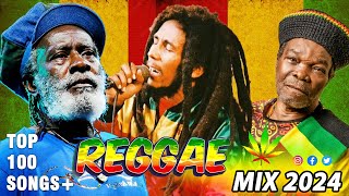 Best Reggae Mix 🎧 Bob Marley Jimmy Cliff Lucky Dube Burning Spear Peter Tosh  Top 100 Songs [upl. by Ahsed]