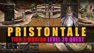 Tier 2 RankUp Morion Level 20 Quest Guide Gameplay  Priston Tale [upl. by Joao]