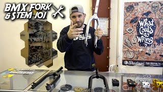 BMX FORK OFFSET amp TOP LOAD VS FRONTLOAD STEM 101 [upl. by Nosiram155]