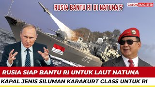 NATUNA SEMAKIN MEMANAS Rusia Siap Bantu RI Dengan Menawarkan Kapal Siluman Karakurt Class [upl. by Stanfield687]