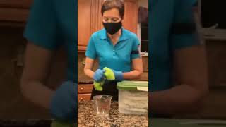 How to Prep Mop Heads for Maximum Efficiency cleaningtips cleaningroutine [upl. by Ardnahc]