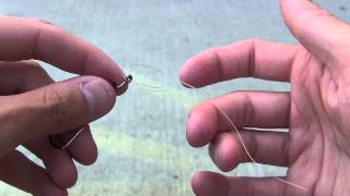 HD How to Tie a Palomar Knot with Fluorocarbon [upl. by Havens]