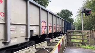 Latteridge Level Crossing Gloucestershire Tuesday 08082023 [upl. by Oinegue]