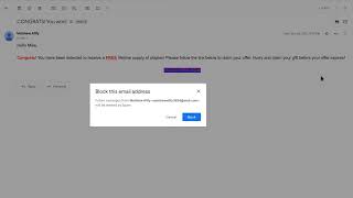 How to Block an Email Address in Gmail [upl. by Hartley]