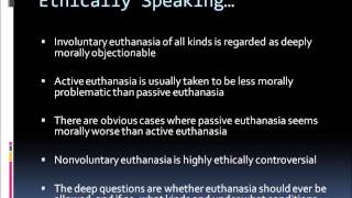 Euthanasia and PhysicianAssisted Suicide [upl. by Heigho]