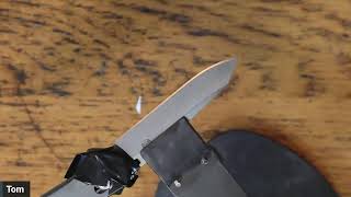 Sharpening a Para 3 and Benchmade 940 with TSProf Kadet 2324 [upl. by Anderea]