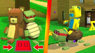 Super Bear Adventure Gameplay Walkthrough Two Players [upl. by Woodrow]