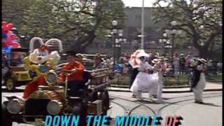 Disney Sing Along Songs  Disneyland Fun Part 1 of 3 [upl. by Redna593]