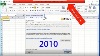 How to install Microsoft Office 2010 Professional Installation in windows 10 [upl. by Placida]